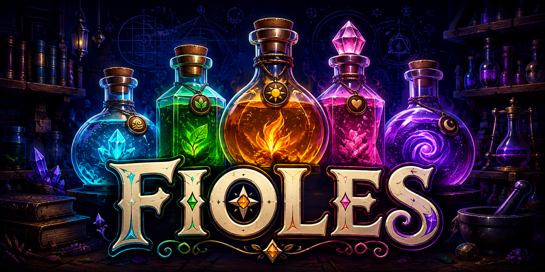 Logo du jeu Fioles